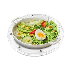 Jersvims 2Pcs 4 Inch Acrylic Turntable