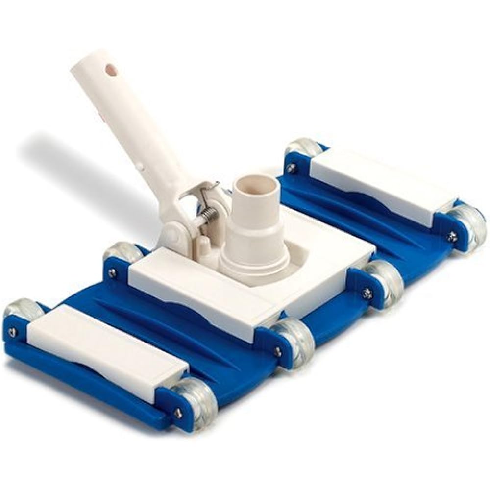 Weighted Pool & Spa Replacement Parts Flex Vacuum Head, Blue Garden