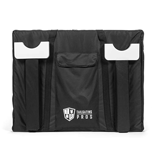 Giant Four In A Row Yard Game – 3ft X 2ft Wood Board With Carrying Case, 42 Pucks, For Tailgates & Backyard Fun