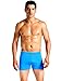 Men's Polyester Spandex Solid Sport Square Leg Swimsuit DOIOWN Trunks Briefs