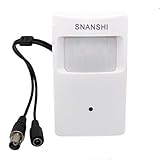 SNANSHI 3.7mm PIR Sensor SONY Color CCD Security Camera 700 TVL Hidden Covert CCTV Camera with 18 Units IR LED