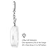 [Apple MFi Certified] Apple Watch Series 3 Portable Charger, Oittm Pocket Sized Travel Wireless Charger 900mAh External Battery Smart Keychain Power Bank for Apple Watch 3/2/1/Nike+ (White)