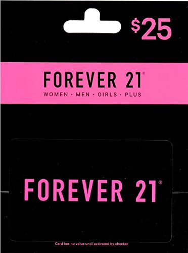 Prize: Forever 21 Gift Card 25