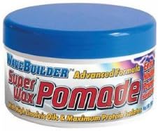 Wavebuilder Advanced Formula Super Wax Pomade, 3.5 Ounce (Pack of 1)