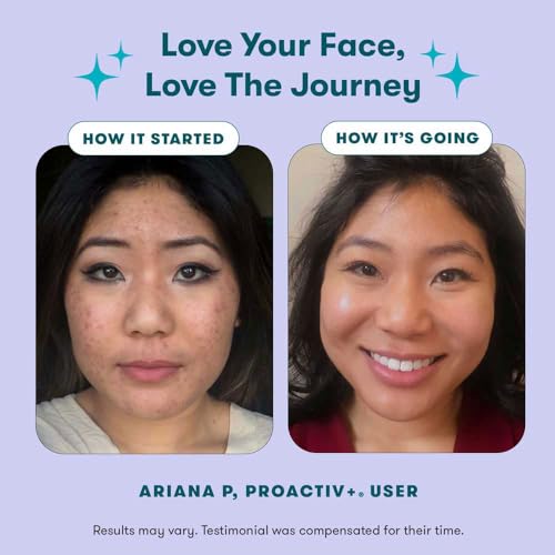 *2025-7-31* PROACTIV+ 3 STEP ADVANCED SKINCARE ACNE TREATMENT – SALICYLIC ACID FACE WASH, BENZOYL PEROXIDE PORE MINIMIZING TREATMENT, AND SALICYLIC ACID HYDRATING MOISTURIZER – 30 DAY COMPLETE ACNE SKIN CARE KIT