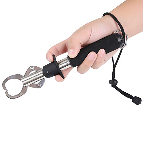 ENTSPORT Fish Lip Gripper Fish Scales Grip Grabber Professional Fish