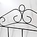 Mebbay Over The Door Hook, Metal Door Hanger, Over The Door Organizer Rack, 7 Metal Hooks for Hanging Clothes, Towels, Black, Pack of 2