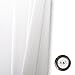 Jinchan White Curtains for Living Room & Bedroom - 84 Inch Long, Casual Weave Textured Privacy Curtains - 2 Panel Sets