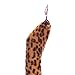 Wildlife Tree Plush Cheetah Tail Clip-On Accessory for Cheetah Costume, Cosplay, Pretend Animal Play or Safari Party Costumes