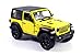 Jeep Wrangler Rubicon 4x4 Hard Top Off Road Exploration Diecast Model Toy Car Yellow