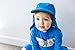 VAENAIT BABY Infant & Kids Boys Sun protection Sporty Flap Swim hat UV UPF 50+ Flap Cap Blue L