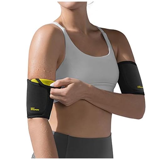 HOT SHAPERS Hot Arms – Women's Sweat Band – Wrap – Bicep Trimmer Suit for Running, Workouts, Weight Loss, Slimming… - Image 3