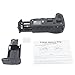 DSTE Replacement for Pro D-BG5 Vertical Battery Grip Compatible Pentax K-3 K3 SLR Digital Camera as D-LI90