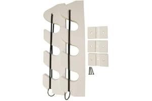 TACO Metals Taco Marine P03-133W 3-Rod Bungee Rod Holder - Pair, White