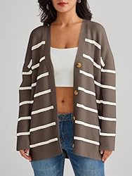 LILLUSORY Women's Cashmere Fall Cardigan 2024 Open