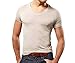 Mr. Davis Comfort Fit Premium Bamboo Viscose Tailored Cut V Neck Men's Undershirt Size Medium in Tone 3 Pack
