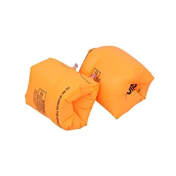 OKDEALS-Inflatable-Swim-Rollup-Arm-Bands-Rings-Floats-Tube-Armlets-for-Kids-and-Adult-1-pair