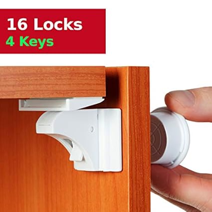 Buy Baby Proofing Magnetic Cabinet Drawers Locks For Child