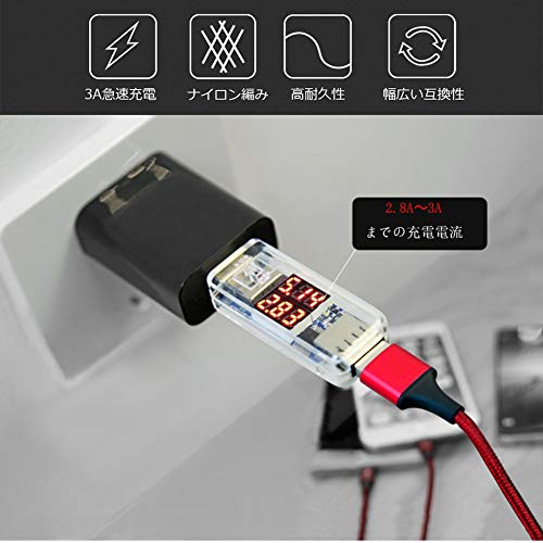 Short Phone Cable/Phone Charger Cable (3 Pack 0.8ft), CICINIO Fast Charging USB Cord Compatible with Phone X XS Max XR / 8/8 Plus / 7/7 Plus / 6/6 Plus / 5S/SE/Pad/Pod and More Red