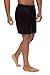 Texere Men's 100% Silk Boxers; Pure Organic Mulberry Silk Sleep Shorts, Relaxed Fit Underwear (Country Club, Black, XX-Large)