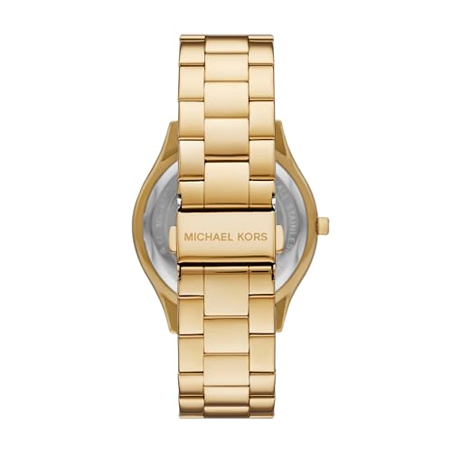 Michael Kors Slim Runway Women's Watch, Stainless Steel Bracelet Watch for Women