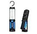 Starsea 36 LED Work Light and 5 LED Flashlight for Household, Workshop, Garage, Auto, Camping, Emergency Kit with Magnet and 360 Degree Rotating Hanging Hook, Blue