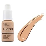 Ownest Matte Oil Control Concealer Foundation Cream,Long Lasting Waterproof Matte Liquid Phoera Foundation,104 Buff Beige-30ml