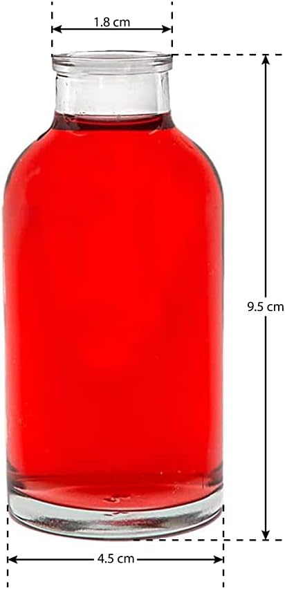 casavetro 100ml Mini Glass Bottles with Cork Lids, 25 PCS Reusable Refillable Cork Tops - Image 4