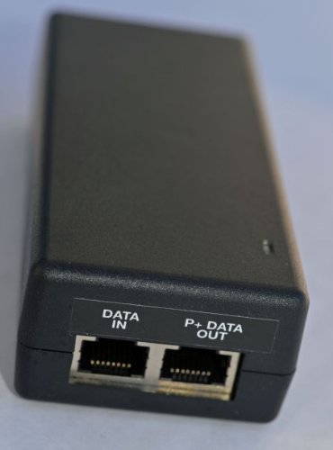 AIR802 PoE Power Adapter & Midspan Injector All-in-One with Power Cord, 24VDC, 0.83A, 19.9 Watts