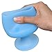 Avery Barn Food Grade Silicone Stemmed Wine Glasses + Foldable Plastic Bottle Bag Sets - Color Cups