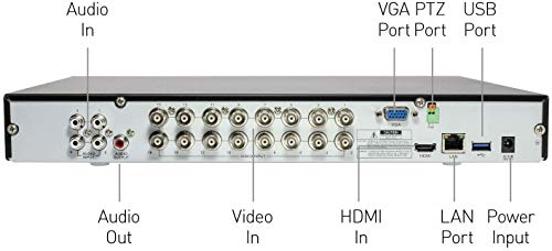 Swann 8 Channel 4 Camera DVR Security System, Wired Surveillance 4K HD DVR-5580 + 2TB HDD, Audio Capture, Color Night… - Image 3