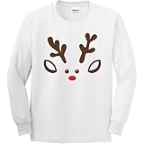Rudolph Youth Long Sleeve T-Shirt in White