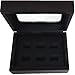 JunningGor Championship Big Heavy Ring Display Wooden Box (6 Hole)