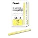 Pentel Refill For Handy-Line S Highlighter, Yellow Ink, Box of 12 (SLR3-G)