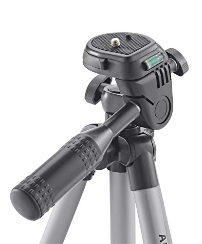 CULLMANN - 52100 - Alpha 1000 Stativ mit 3-Wege-Kopf - 3 Auszüge - Gewicht 480g - Tragfähigkeit 1 kg - 106cm Höhe - Packmaß 37cm - Silber – Bild 3