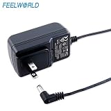 Feelworld DC 12V 1.5A Switching Power Supply Home Power Adapter for 100V - 240V AC 50/60Hz for Feelworld F570 T7 T756 FW759 FW759P FW760 FW789 G70 Etc (Black)