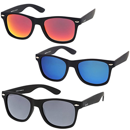 Hingeless Sunglasses - zeroUV - Retro 80's Classic Colored