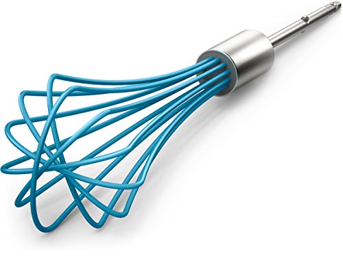 [- Philips HR1583/00 Handmixer (550 W, 5 Geschwindigkeiten plus Turbo, Nylon-Schneebesen) weiß