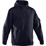Menâ‚¬s UA Tactical Fleece Hoody Tops by Under Armour Small Dark Navy Blue
