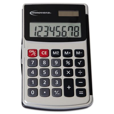 Innovera 15920 Handheld Calculator, 8-Digit LCD