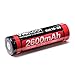 Weltool 18650 2600mAh Rechargeable Lithium Ion Battery 3.7V Li-ion INR18-26 Cylindrical Flat Top Batteries