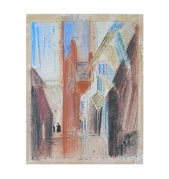 Lyonel Feininger Poster Kunstdruck Stadt-Tor I