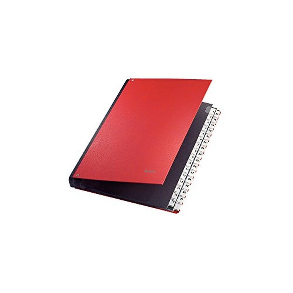 Leitz 59310095 Organiser File 1-31 32 Sleeves Polypropylene Red — image 1