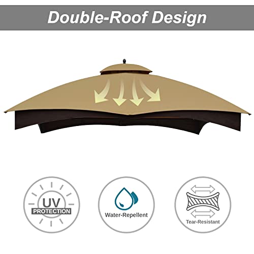 ABCCANOPY Gazebo Replacement Canopy Review: Beige Top for Lowe's Allen+Roth Gazebo image 15