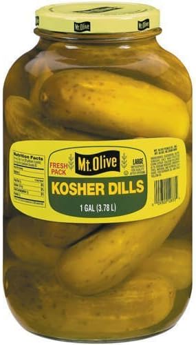 Mt. Olive - Kosher Dill Pickles - 128-Fl. Oz. (1 Gallon) Jar by Mt. Olive
