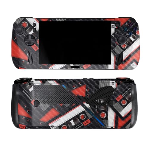 Carbon Fiber Skin Compatible with Asus ROG Ally X - Mixtape - Premium 3M Vinyl…