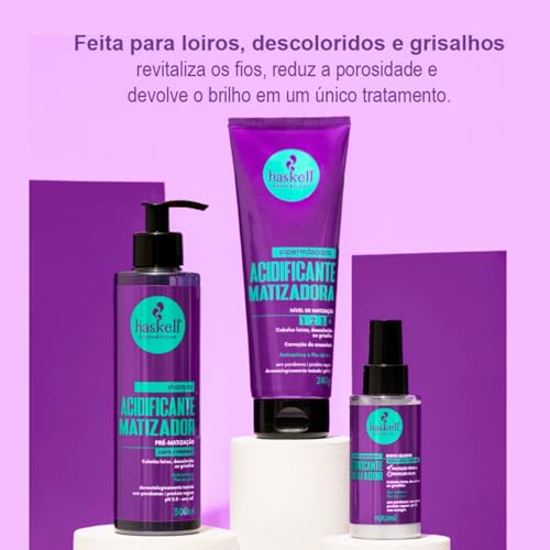 Kit Completo Acidificante Matizador Haskell