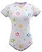 Littleforbig Adult Baby & Diaper Lover (ABDL) Button Crotch Romper Onesie -Baby Paws Onesie(M, Purple)