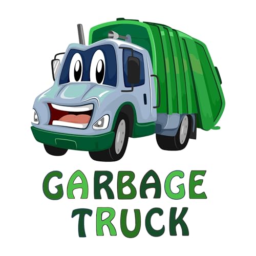 Cute Curious Cartoon Garbage Truck Cartoon Adorable Cartoon Girls Boys Kids Roo…