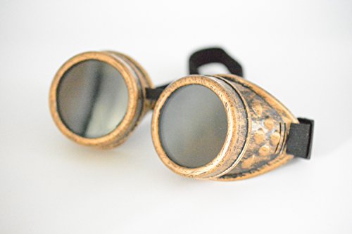New Sell Vintage Steampunk Goggles Glasses Welding Cyber Punk Gothic